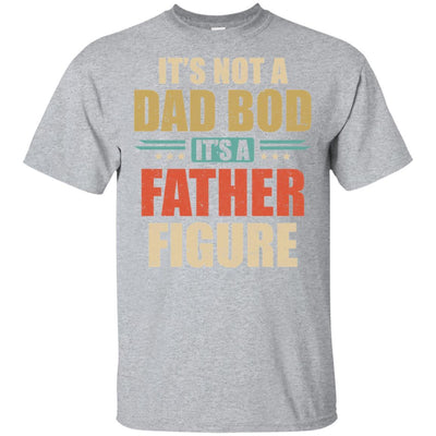 Vintage Dad Gift Its Not A Dad Bod Its A Father Figure-T-Shirt & Hoodie-Classic T-Shirt-Sport Grey