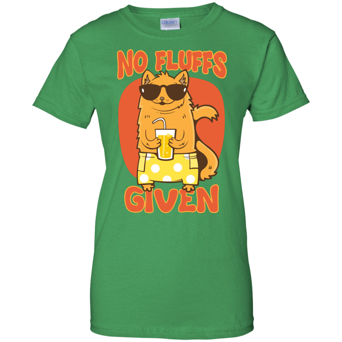 No Fluffs Given-T-Shirt & Hoodie-Women's T-Shirt-Irish Green