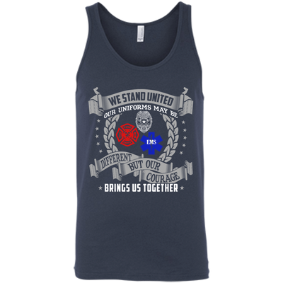 We Stand United Our Uniforms Brings Us Together-T-Shirt & Hoodie-Unisex Tank-Navy