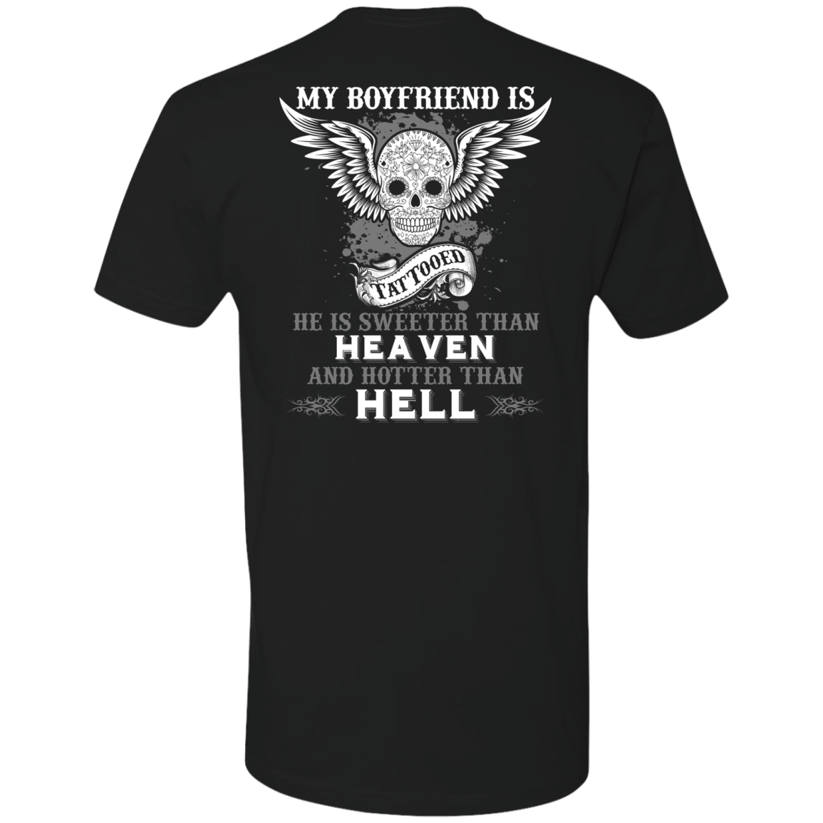 My Boyfriend Is Tattooted-T-Shirt & Hoodie-Premium T-Shirt-Black