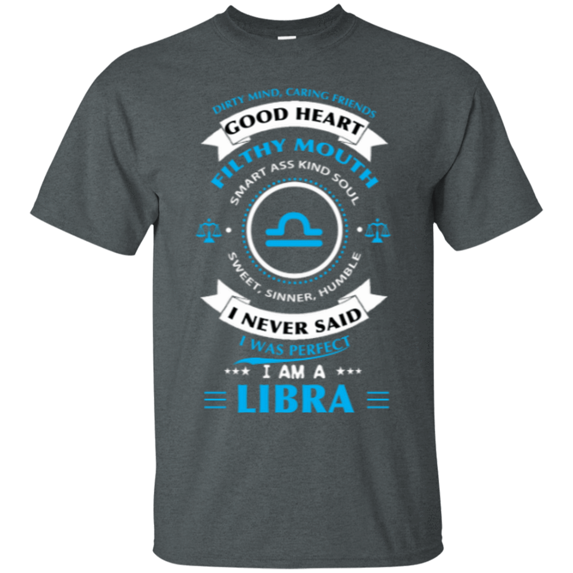 I'm A Libra-T-Shirt & Hoodie-Classic T-Shirt-Dark Heather