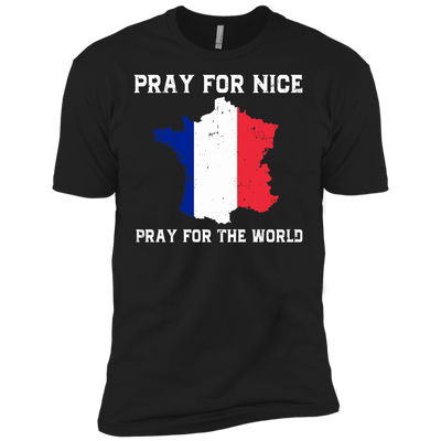 PRAY FOR NICE , PRAY FOR THE WORD-T-Shirt & Hoodie-Premium T-Shirt-Black