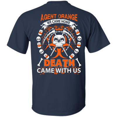 Vietnam Veteran Agent Orange We Came Home-T-Shirt & Hoodie-Classic T-Shirt-Navy