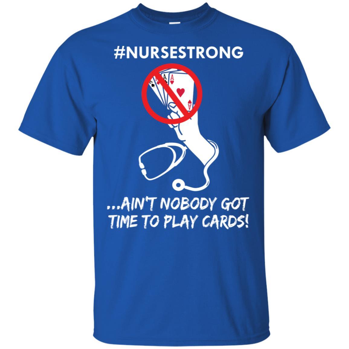 Playing Cards Shuffle Up And Deal Poker Funny Nurse-T-Shirt & Hoodie-Classic T-Shirt-Royal