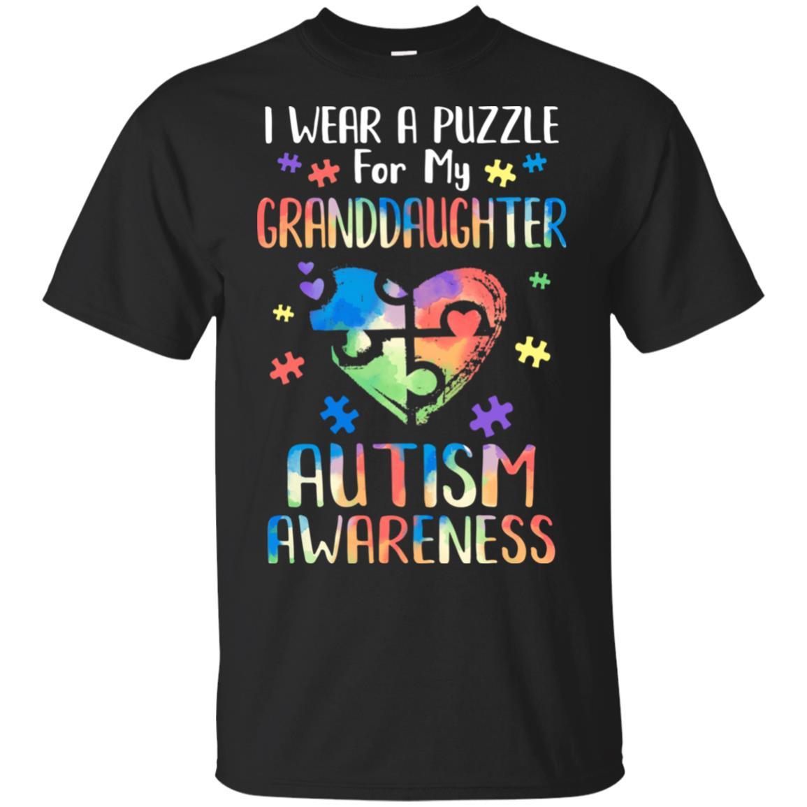 I Wear A Puzzle For My Granddaughter Autism Awareness