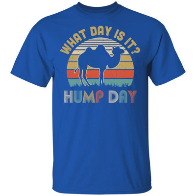 What Day Is It Vintage Funny Hump Day Camel-T-Shirt & Hoodie-Classic T-Shirt-Royal