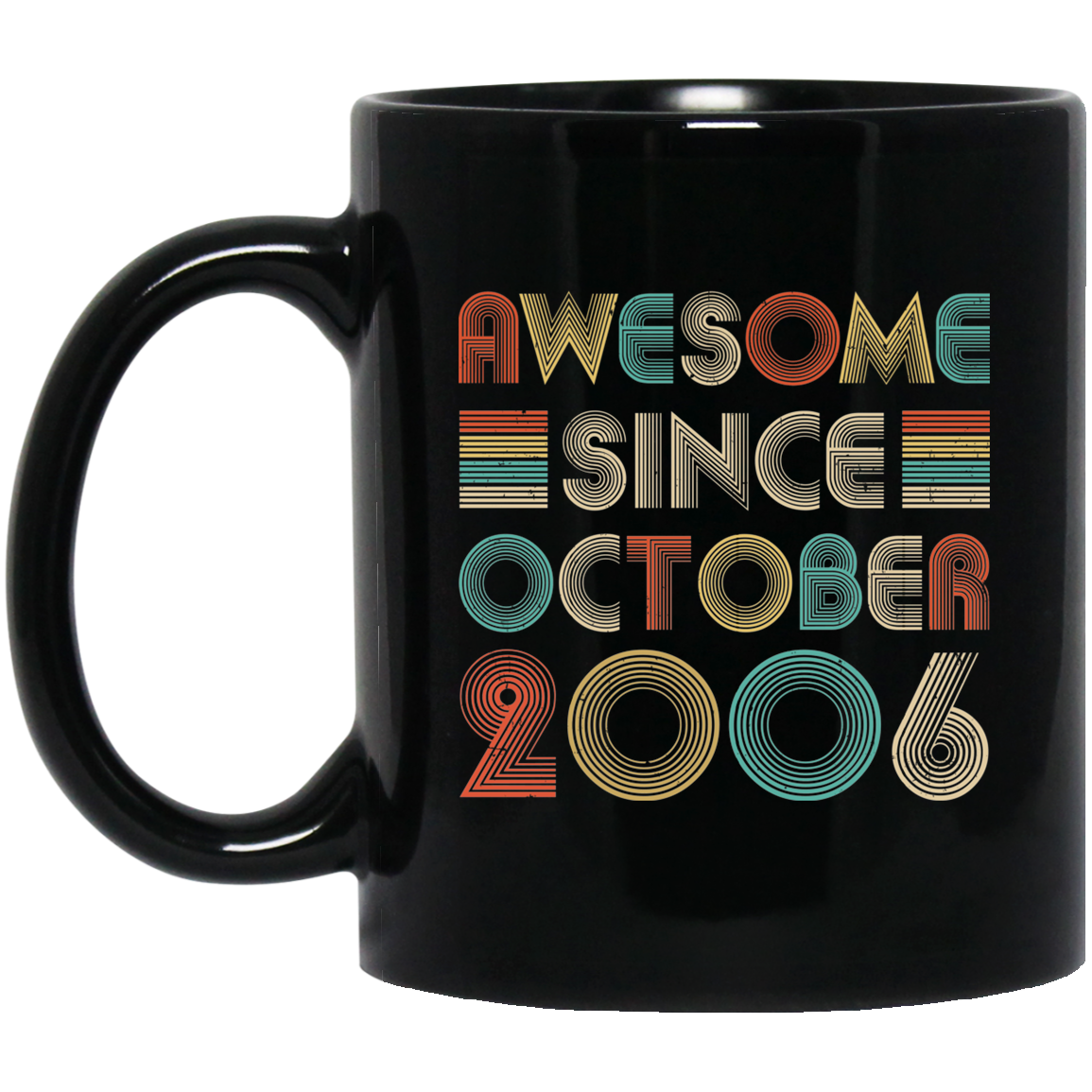 Awesome Since October 2006 Vintage 16th Birthday Gifts Mug