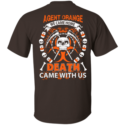 Vietnam Veteran Agent Orange We Came Home-T-Shirt & Hoodie-Classic T-Shirt-Dark Chocolate
