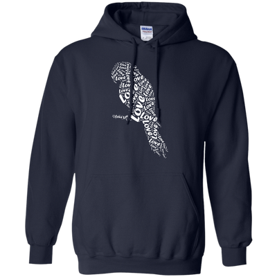 I Love Parrots-T-Shirt & Hoodie-Pullover Hoodie-Navy