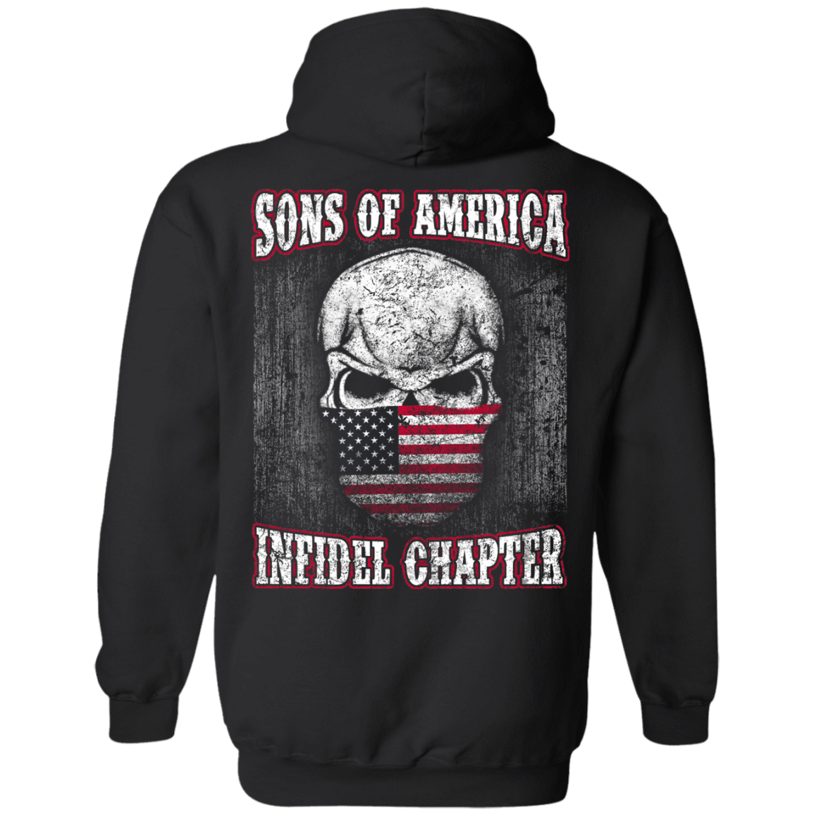 Son Of America-T-Shirt & Hoodie-Pullover Hoodie-Black
