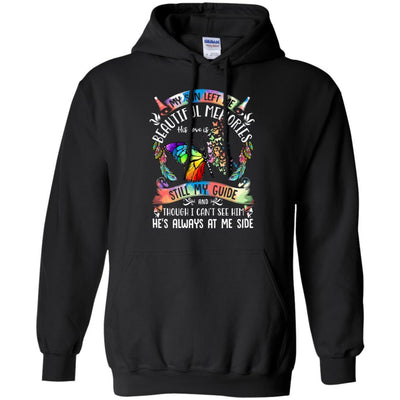 My Son Left Me Beautiful Memories His Love Is Still My Guide-T-Shirt & Hoodie-Pullover Hoodie-Black