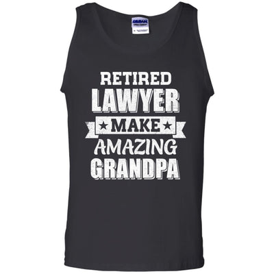 Funny Retired Lawyer Make Amazing Grandpa Gifts-T-Shirt & Hoodie-Unisex Tank-Black