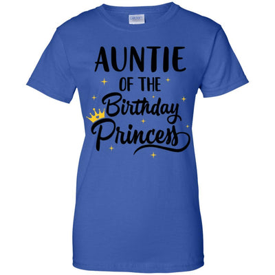 Auntie Of The Birthday Princess Matching Family Party-T-Shirt & Hoodie-Women's T-Shirt-Royal