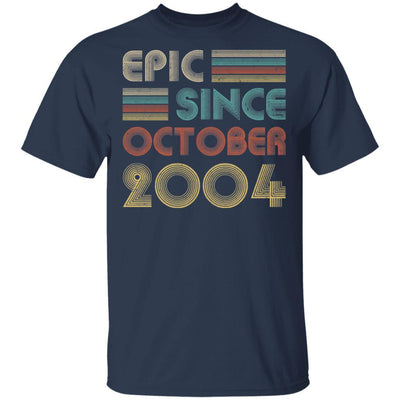 Epic Since October 2004 Vintage 17th Birthday Gifts-T-Shirt & Hoodie-Classic T-Shirt-Navy