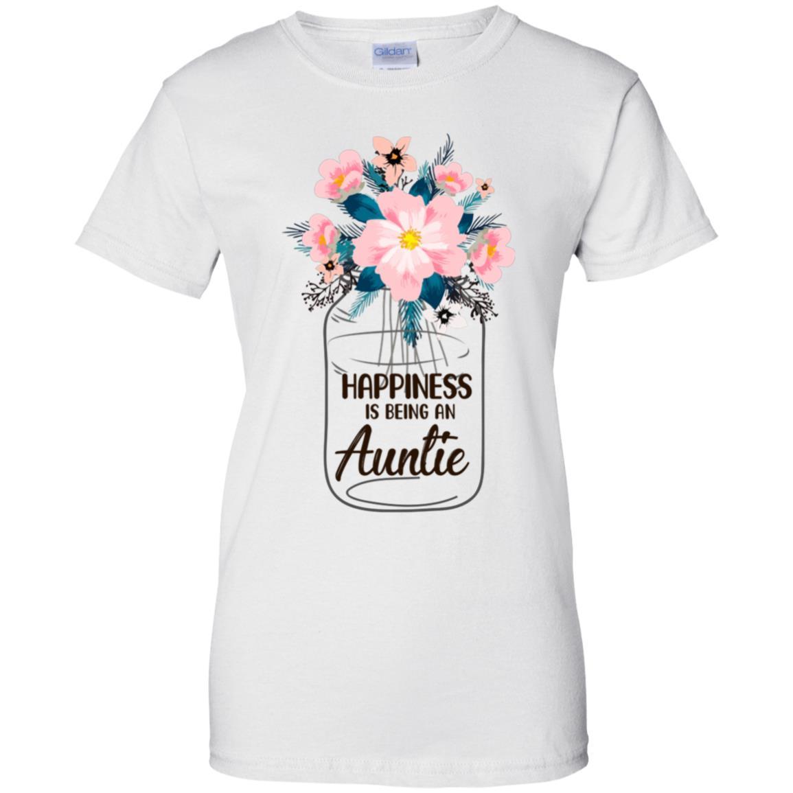 Happiness Is Being An Auntie Life Flower Auntie Gifts