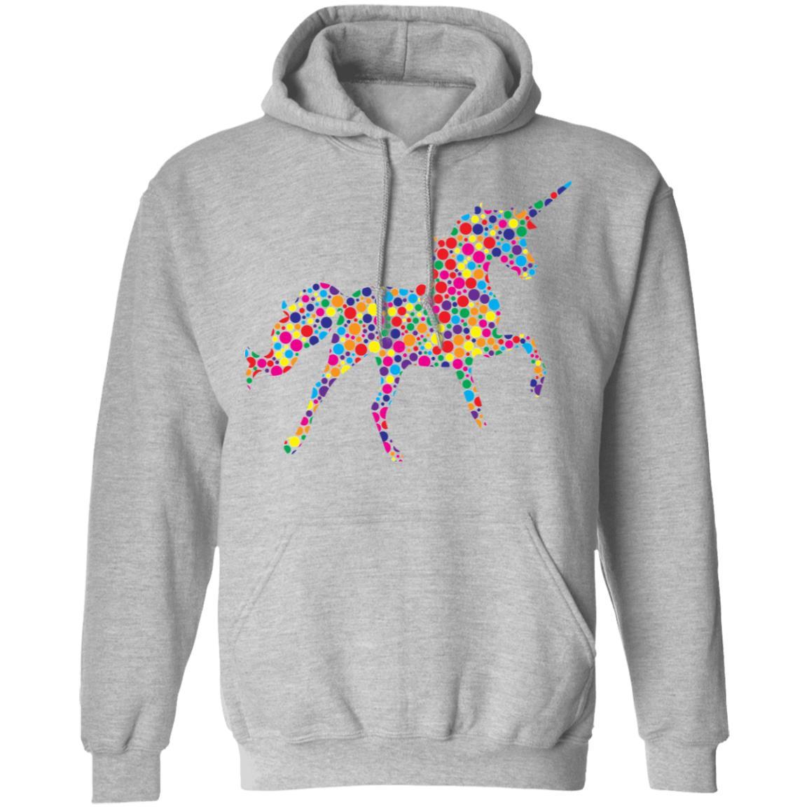 Dot Unicorn Lovers International Dot Day-T-Shirt & Hoodie-Pullover Hoodie-Sport Grey