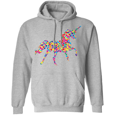 Dot Unicorn Lovers International Dot Day-T-Shirt & Hoodie-Pullover Hoodie-Sport Grey