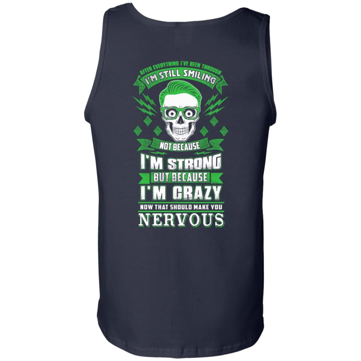After Everything I've Been Through I'M Still Smiling-T-Shirt & Hoodie-Unisex Tank-Navy