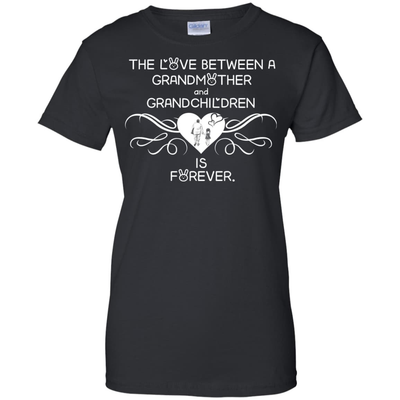 GRANDMOTHER AND GRANDCHILDREN IS FOREVER-T-Shirt & Hoodie-Women's T-Shirt-Black