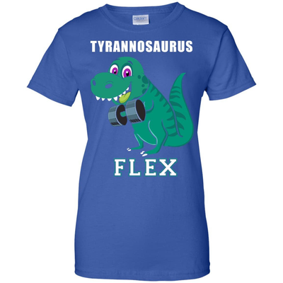 Dinosaur Lifting-T-Shirt & Hoodie-Women's T-Shirt-Royal