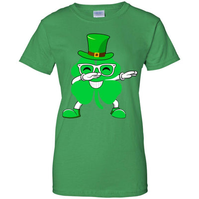 Shamrock Dabbing Happy St Patricks Day Shenanigator-T-Shirt & Hoodie-Women's T-Shirt-Irish Green