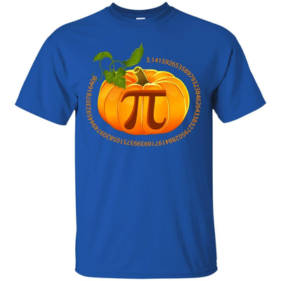 Funny Pi Pumpkin Pie Halloween-T-Shirt & Hoodie-Classic T-Shirt-Royal
