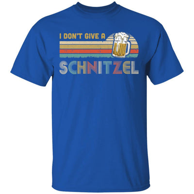 I Don't Give A Schnitzel Oktoberfest German Beer-T-Shirt & Hoodie-Classic T-Shirt-Royal
