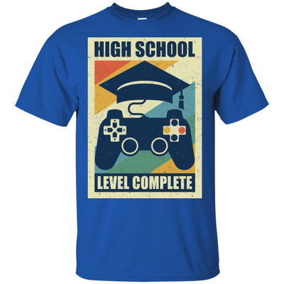 High School Graduation Video Game Gamer Gifts-T-Shirt & Hoodie-Classic T-Shirt-Royal