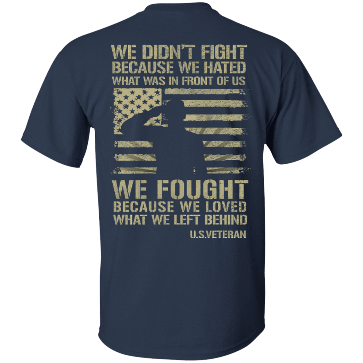 US Veteran Affairs-T-Shirt & Hoodie-Classic T-Shirt-Navy