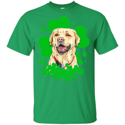 Labrador St. Patrick's Day Clovers-T-Shirt & Hoodie-Classic T-Shirt-Irish Green