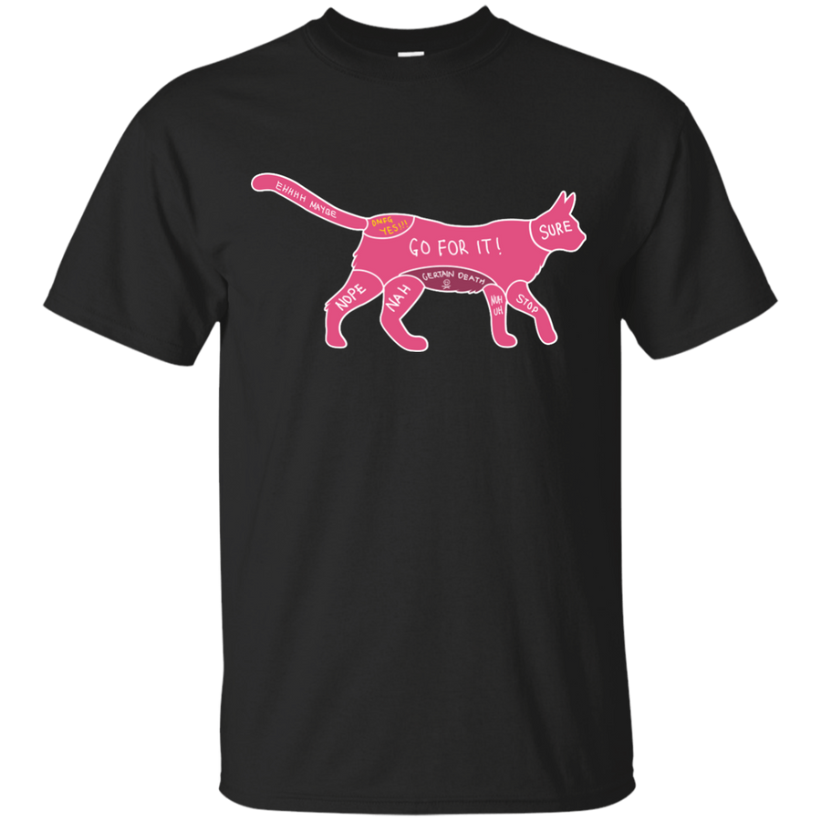 Proper way to pet a Cat lover-T-Shirt & Hoodie-Classic T-Shirt-Black