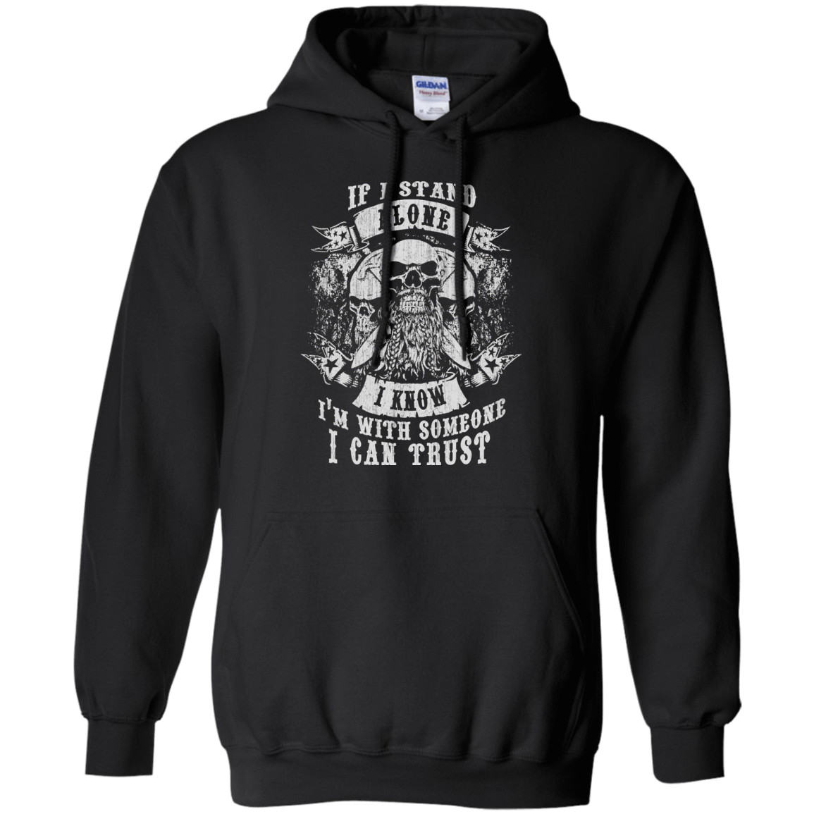 Some One I Can Trust-T-Shirt & Hoodie-Pullover Hoodie-Black