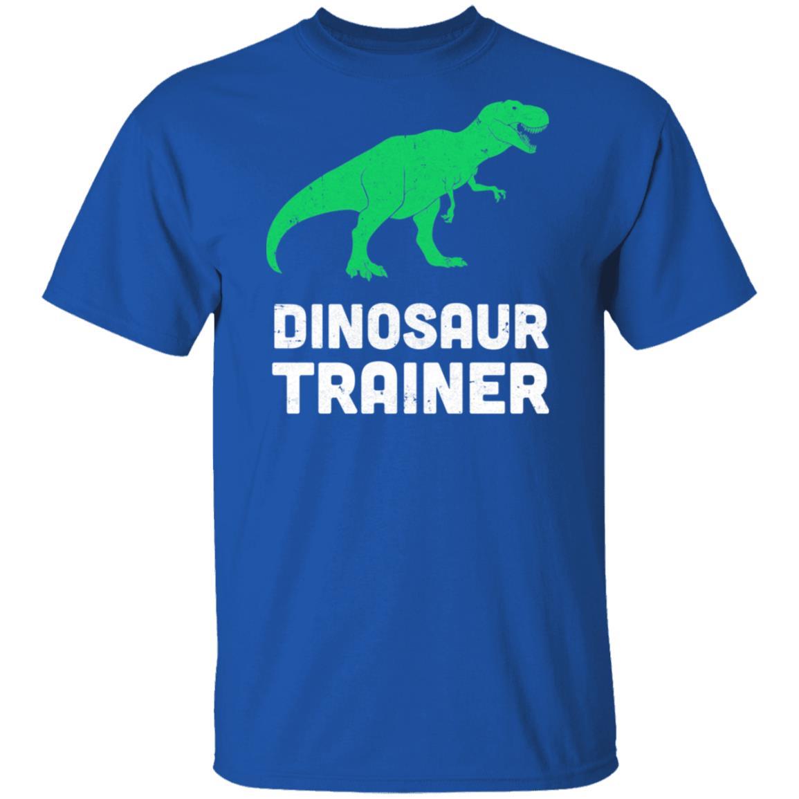 Dinosaur Trainer Halloween Costume For Adults Kids-T-Shirt & Hoodie-Classic T-Shirt-Royal