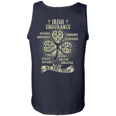 IRISH ENDURANCE-T-Shirt & Hoodie-Unisex Tank-Navy