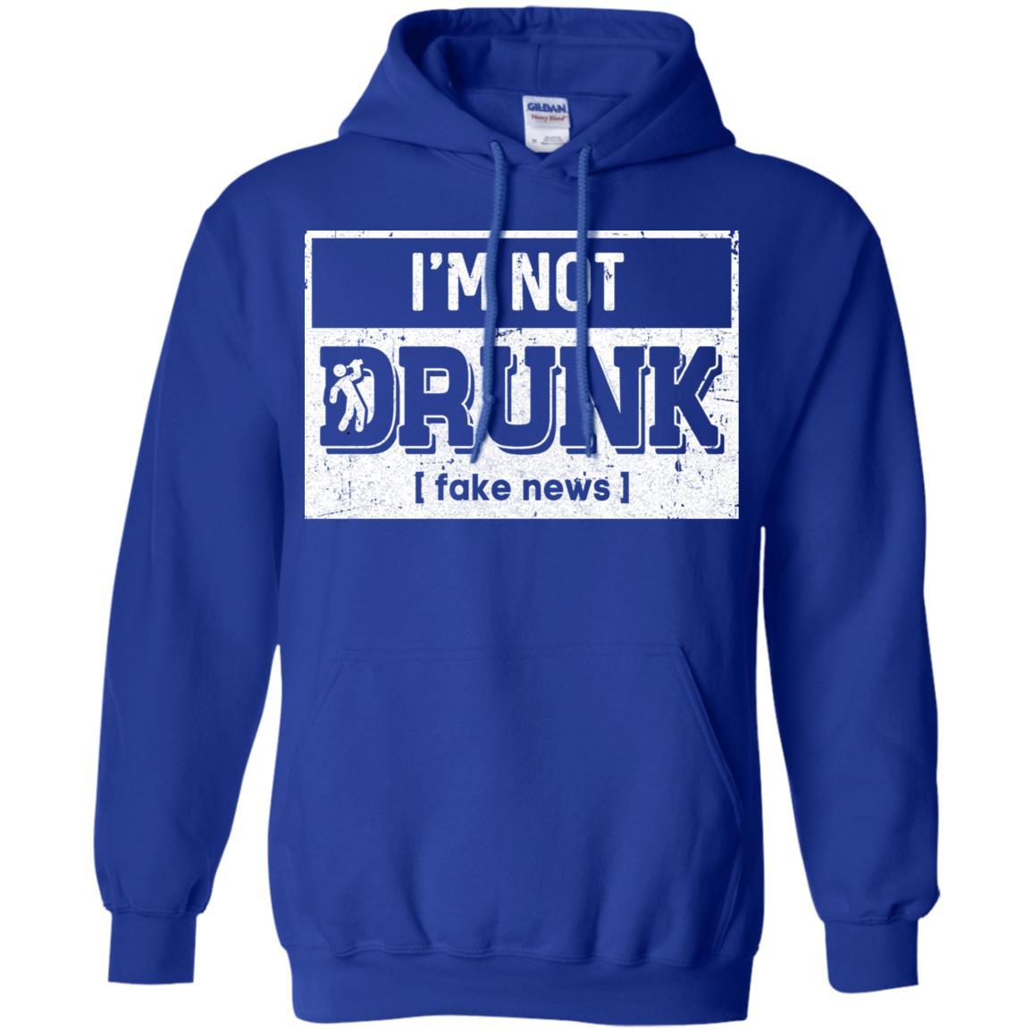 I'm Not Drunk Fake New St Patricks Day Drinking-T-Shirt & Hoodie-Pullover Hoodie-Royal