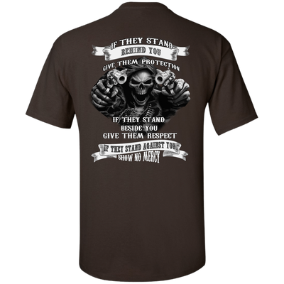 If They Stand behind you-T-Shirt & Hoodie-Classic T-Shirt-Dark Chocolate