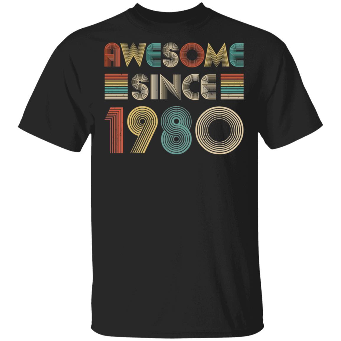 Awesome Since 1980 42th Birthday Gifts