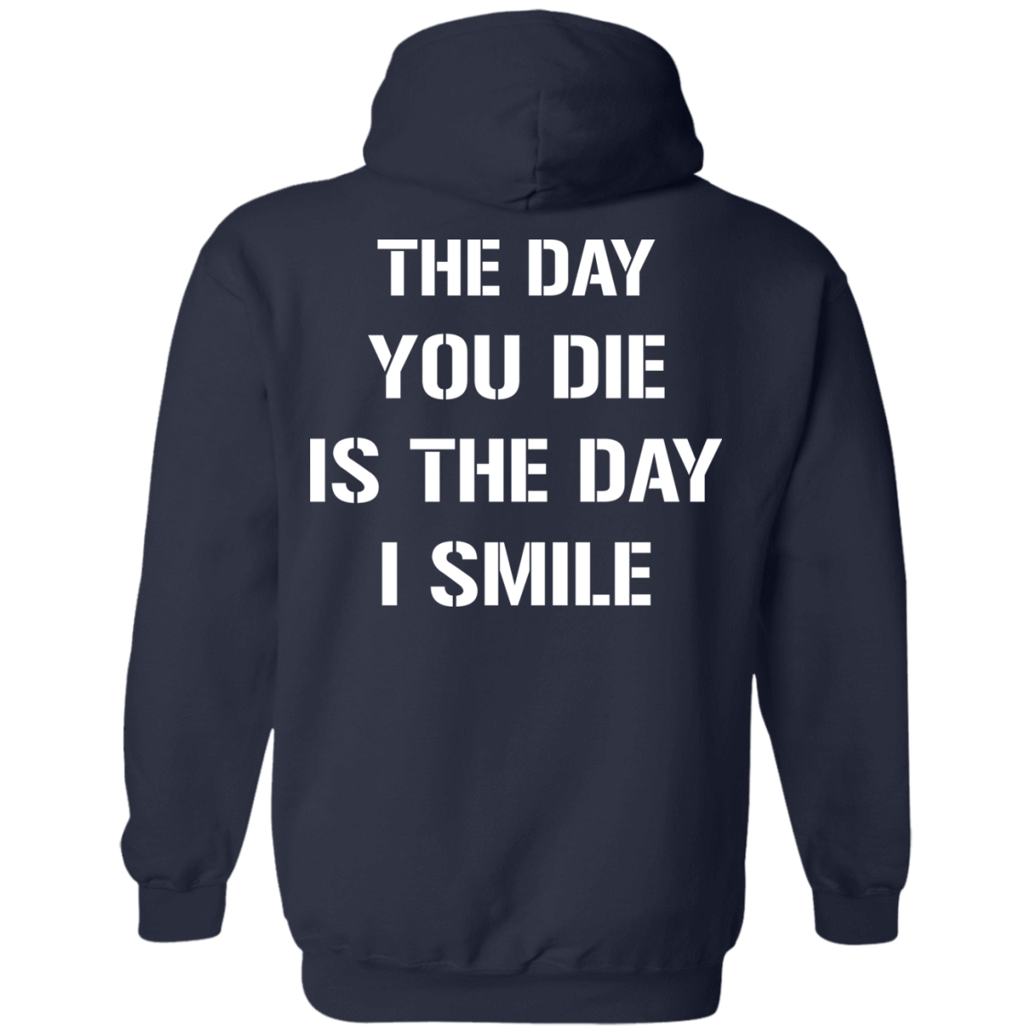 The Day You Die-T-Shirt & Hoodie-Pullover Hoodie-Navy