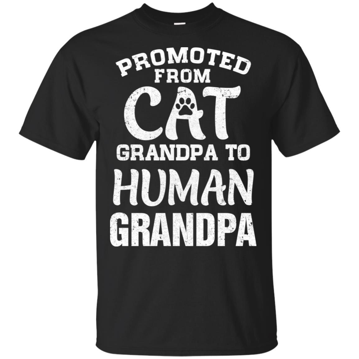 Promoted From Cat Grandpa To Human Grandpa Gifts