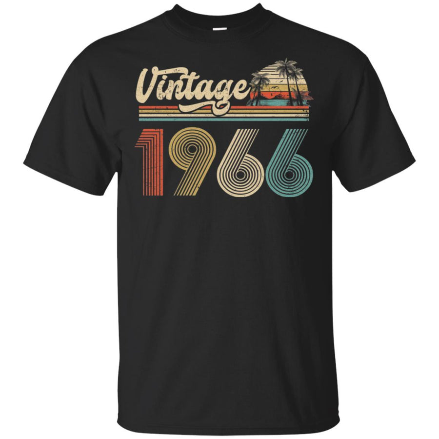 55th Birthday Gift Vintage 1966 Classic-T-Shirt & Hoodie-Classic T-Shirt-Black