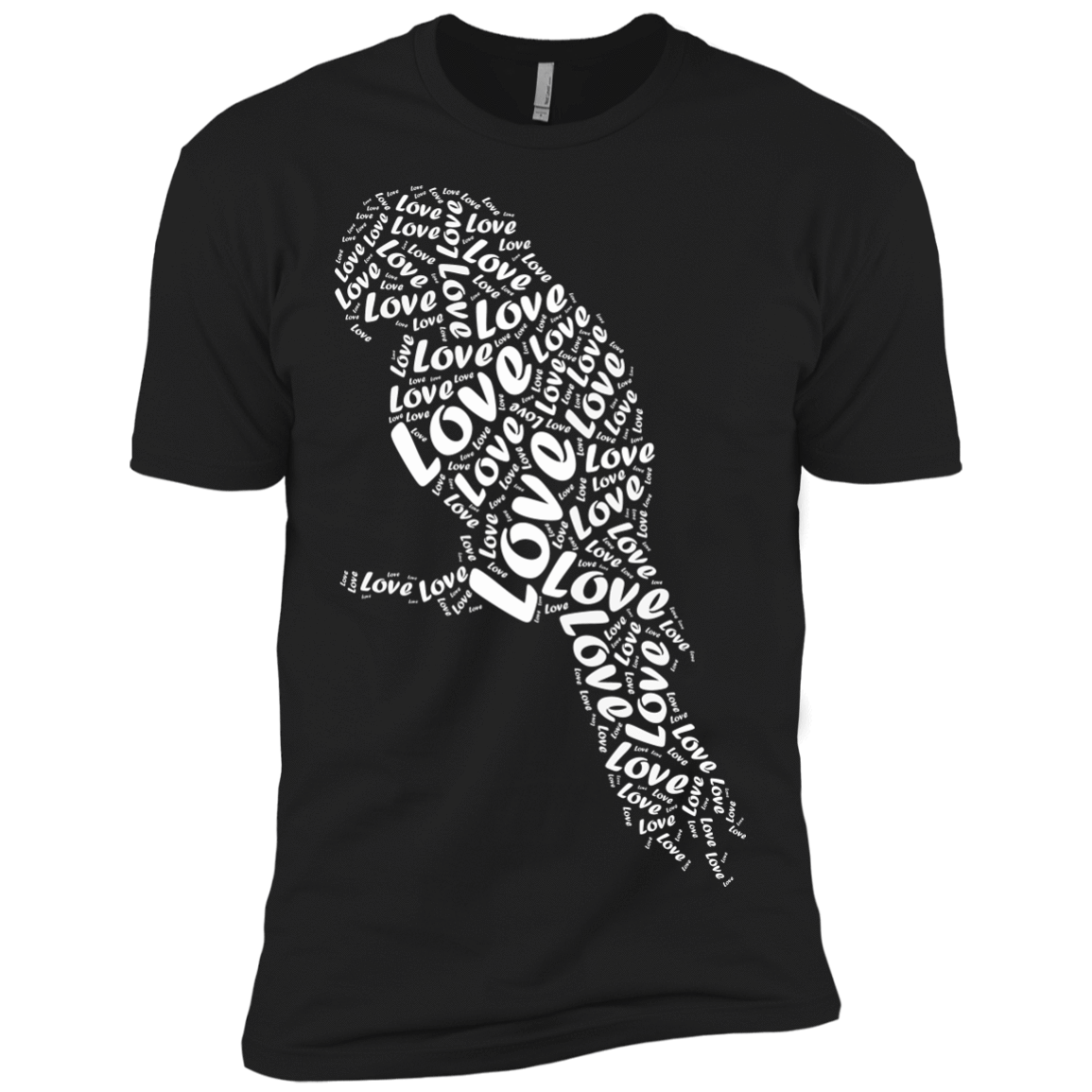 I Love Parrots-T-Shirt & Hoodie-Premium T-Shirt-Black