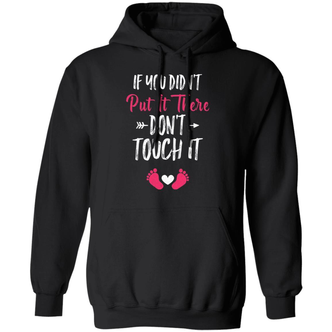 Soon To Be Mommy 2021 Gender Pink If You Didn't Put It There-T-Shirt & Hoodie-Pullover Hoodie-Black