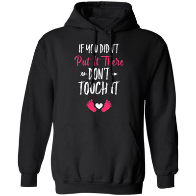Soon To Be Mommy 2021 Gender Pink If You Didn't Put It There-T-Shirt & Hoodie-Pullover Hoodie-Black