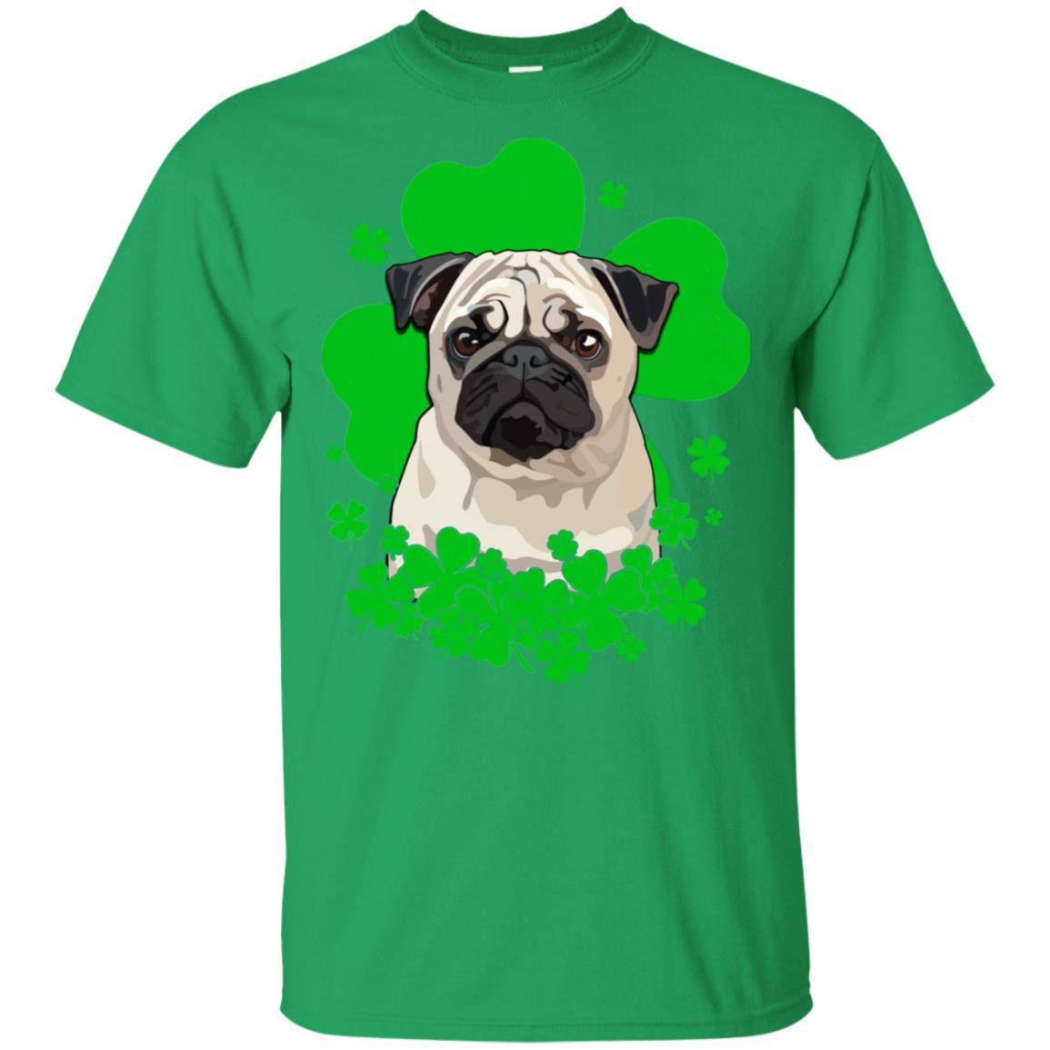 Pug St. Patrick's Day Clovers