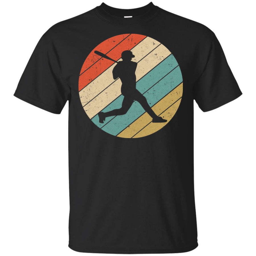 Retro Vintage Baseball Softball Gifts-T-Shirt & Tank Top-Classic T-Shirt-Black