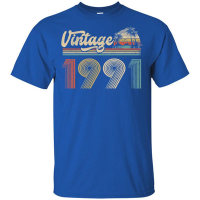 30th Birthday Gift Vintage 1991 Classic-T-Shirt & Hoodie-Classic T-Shirt-Royal