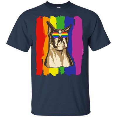 Funny Boxer LGBT LGBT Pride Gifts-T-Shirt & Hoodie-Classic T-Shirt-Navy