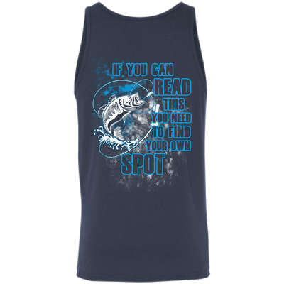 Need To Own Spot Fishing-T-Shirt & Hoodie-Unisex Tank-Navy