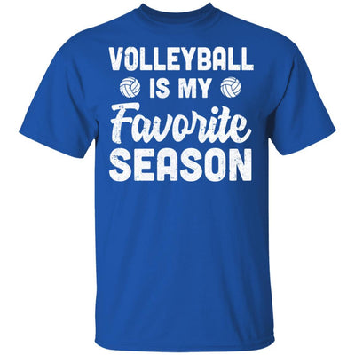 Volleyball Is My Favorite Season Cool Saying For Sports Lovers-T-Shirt & Hoodie-Classic T-Shirt-Royal