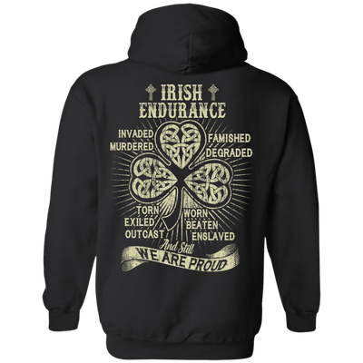 IRISH ENDURANCE-T-Shirt & Hoodie-Pullover Hoodie-Black